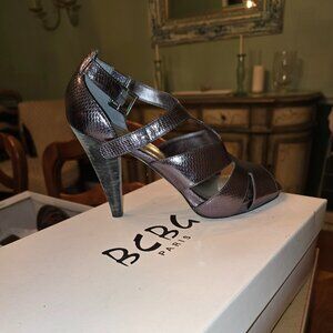 BCBG Silver Heels